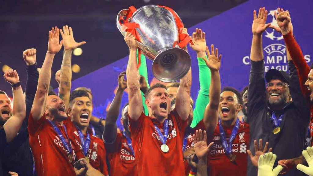 James Milner menjuarai Liga Champions 2019 bersama Liverpool
